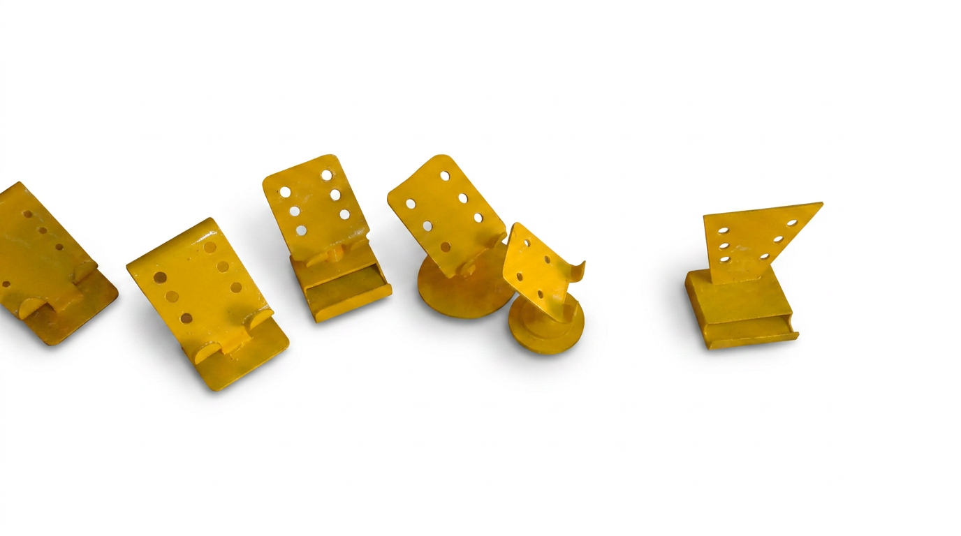 Vibrant Yellow Mobile Stand