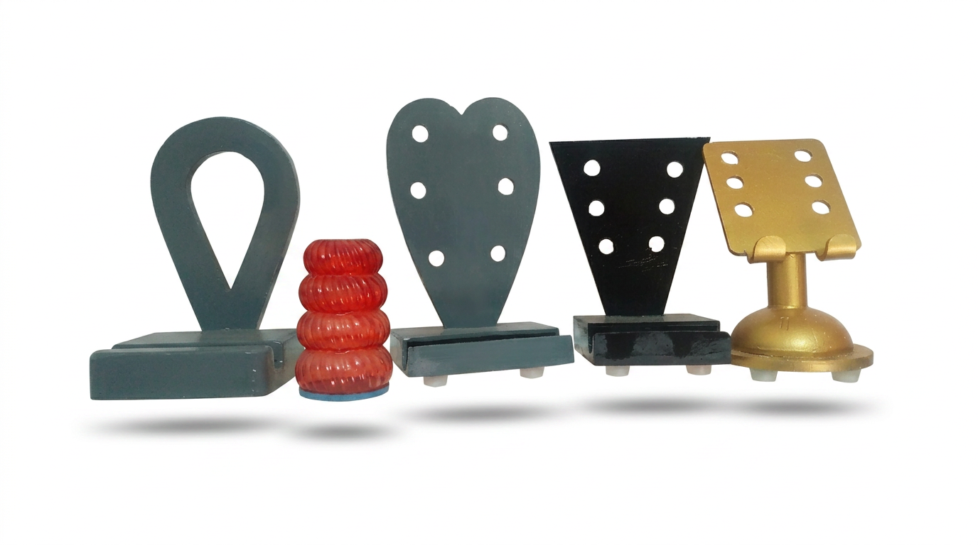 Geometric Design Mobile Stand